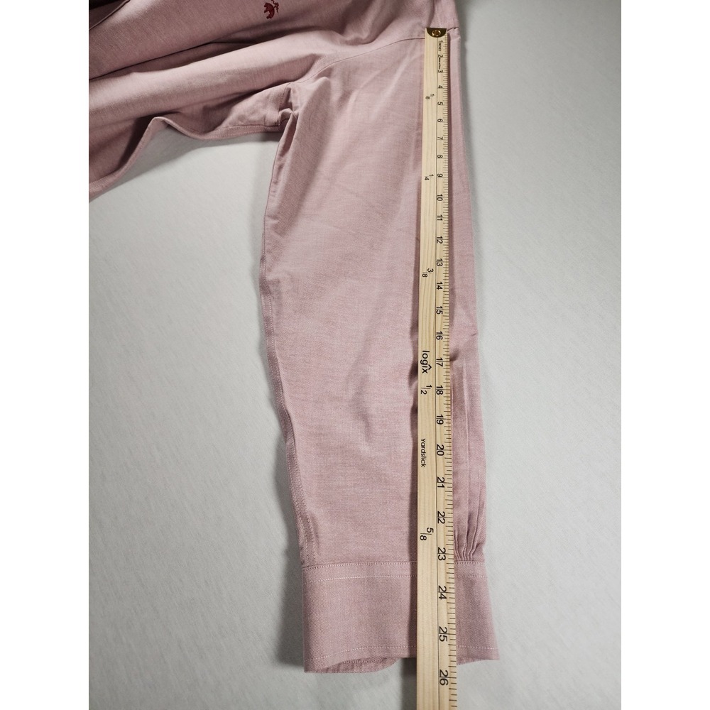 Brooks Brothers Regular Fit Long Sleeve Mens Size XL Oxford Dress Shirt - Picture 7 of 13